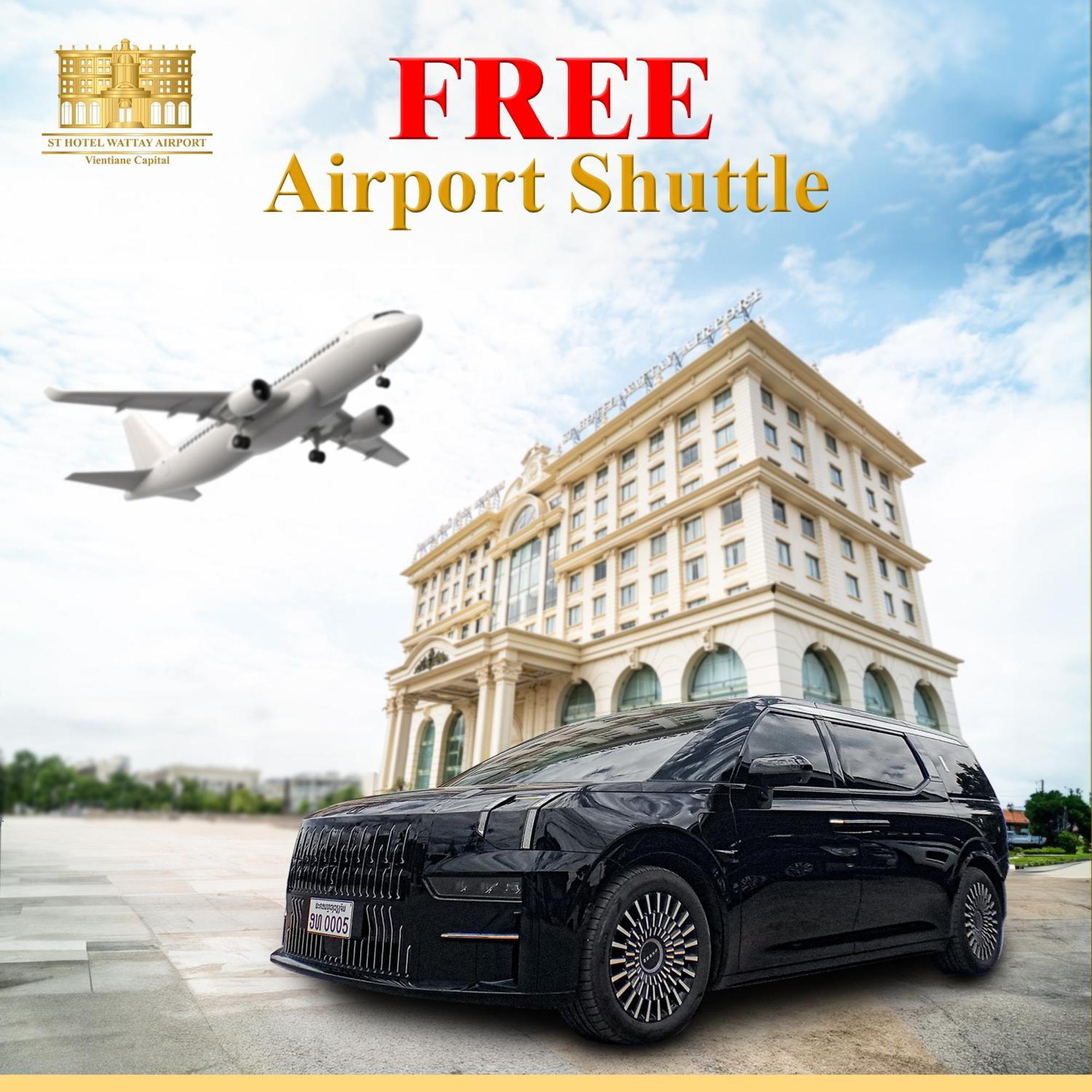 St Hotel Wattay Airport 万象 外观 照片