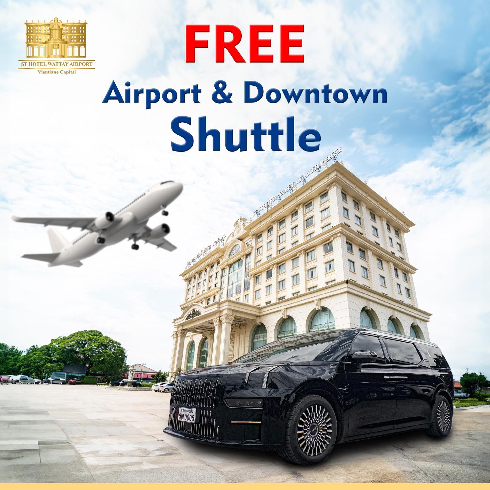 St Hotel Wattay Airport 万象 外观 照片